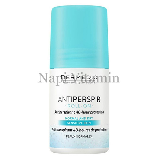 Dermedic Antipersp 48 órás izzadásgátló normál és nagyon száraz érzékeny bőrre 60ml