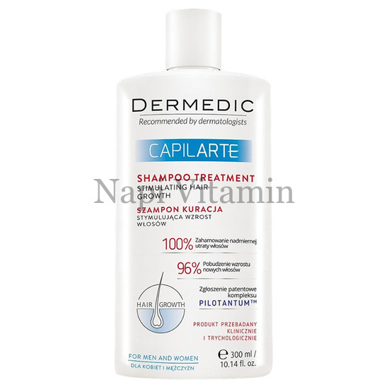 Dermedic Capilarte hajnövekedést serkentő sampon 300ml