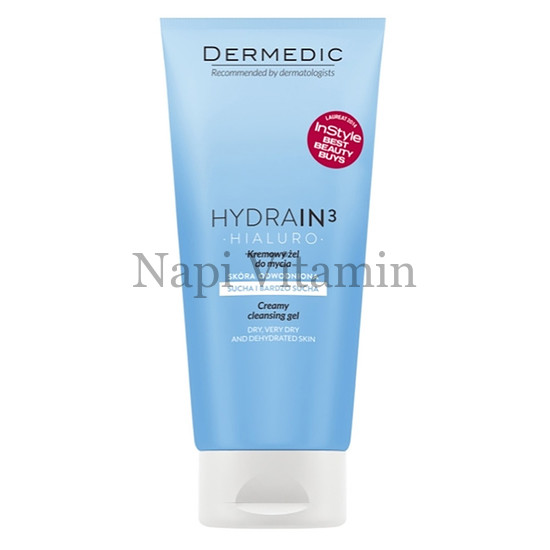 Dermedic Hydrain krémes arctisztító gél 200ml