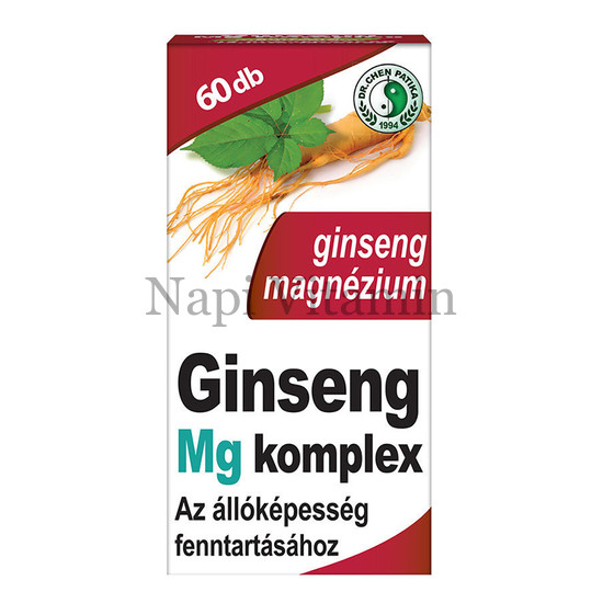 Dr. Chen Ginseng Magnézium Komplex kapszula 60x
