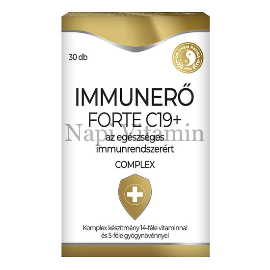 Dr. Chen Immunerő Forte C19+ tabletta 30x