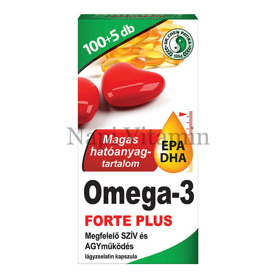 Dr. Chen Omega-3 Forte Plus kapszula 105x Dr. Chen Omega-3 Forte Plus kapszula 105x