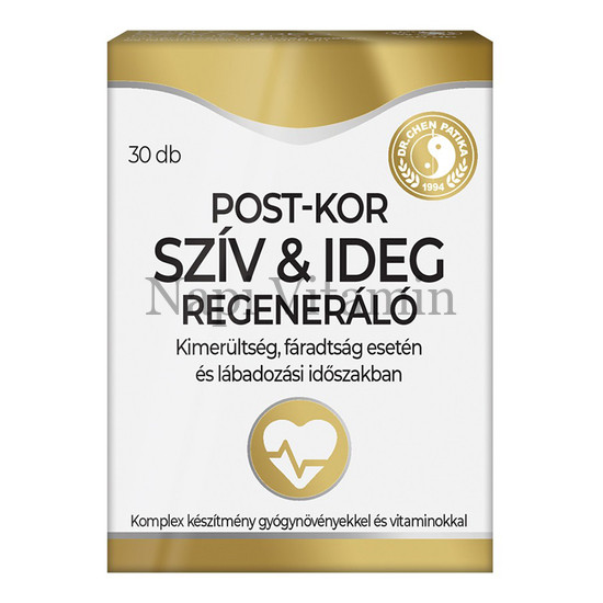 Dr. Chen Post-Kor Szív & Ideg Regeneráló kapszula 30x