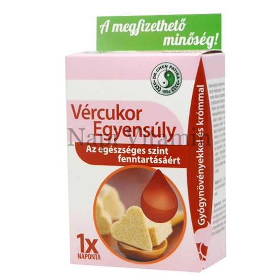 Dr. Chen Vércukor egyensúly kapszula 30x