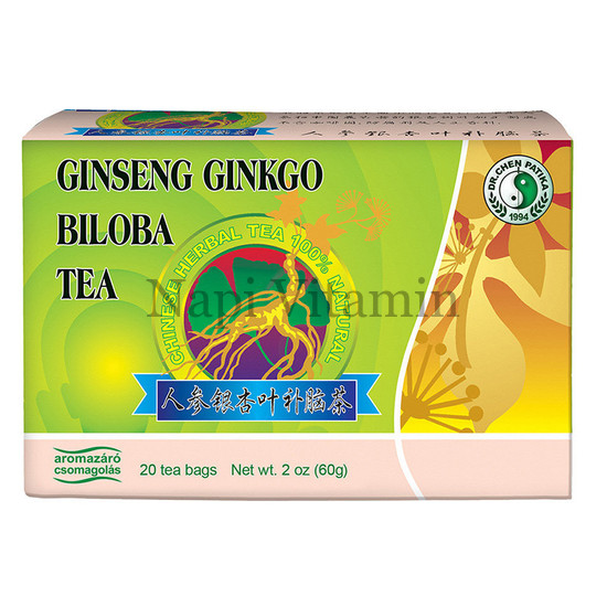 Dr. Chen Ginseng-ginkgo-zöld tea 20x