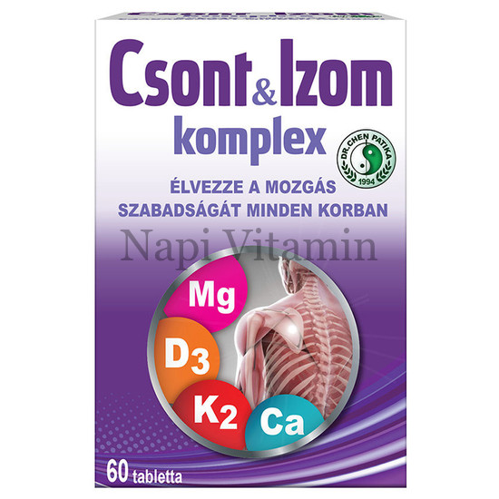 Dr. Chen Csont és izom komplex tabletta 60x