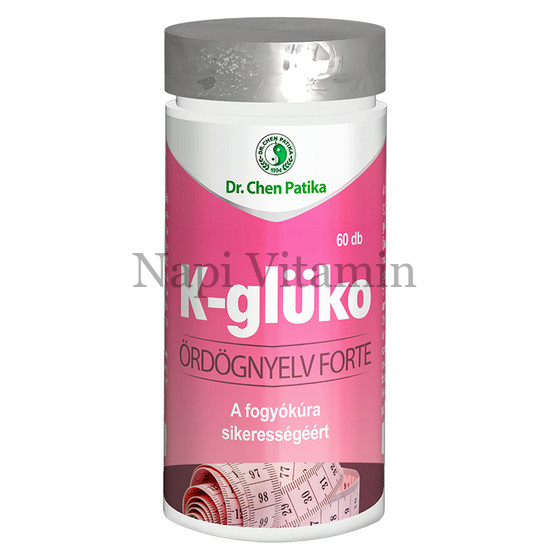 Dr. Chen K-glüko ördögnyelv forte kapszula 60x