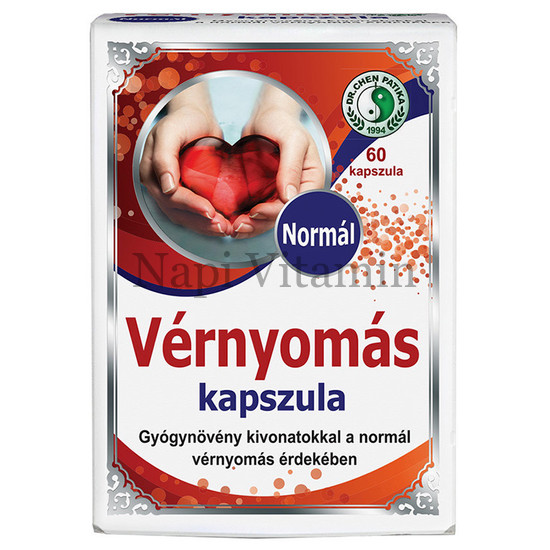 Dr. Chen Normál vérnyomás kapszula 60x