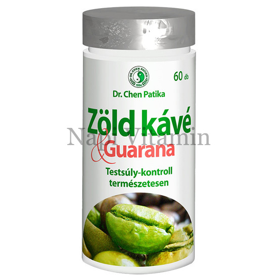 Dr. Chen Zöldkávé guarana kapszula 60x