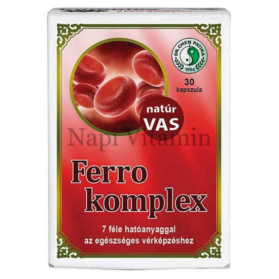 Dr. Chen Ferro-komplex kapszula 30x