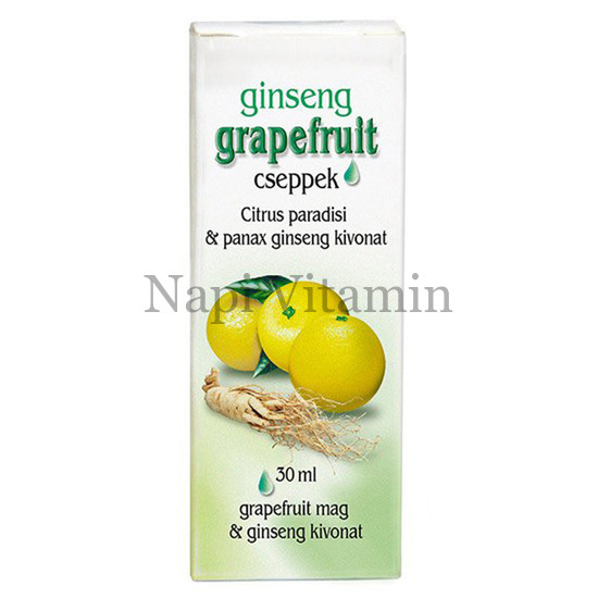 Dr. Chen Grapefruit cseppek ginsenggel 30ml