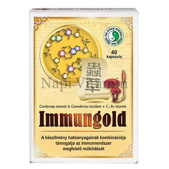 Dr. Chen Immungold 400 mg kapszula 40x