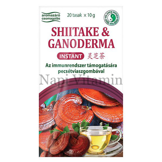 Dr. Chen Instant Shiitake és Ganoderma tea 20x