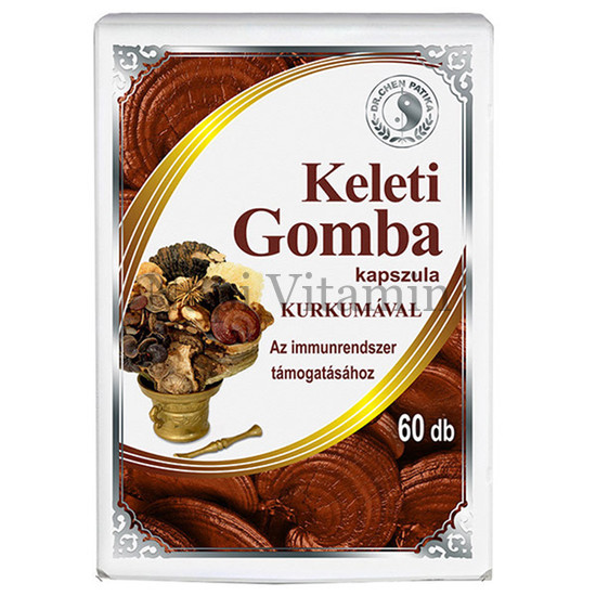 Dr. Chen Keleti gomba + Kurkuma kapszula 60x