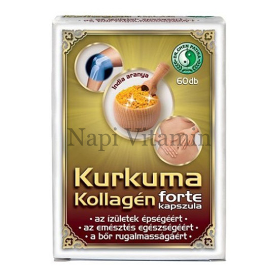 Dr. Chen Kurkuma + Kollagén Forte kapszula 60x