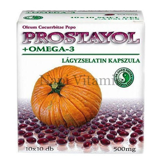 Dr. Chen Prostayol + Omega-3 kapszula 100x