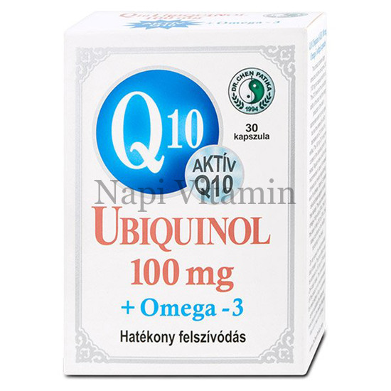 Dr. Chen Q10 Ubiquinol + Omega-3 kapszula 30x