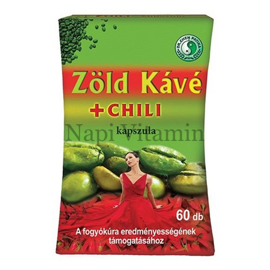 Dr. Chen Zöld kávé + Chili kapszula 60x