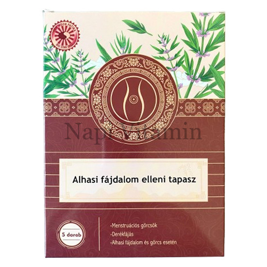 Sun Moon Alhasi fájdalom elleni tapasz 5x