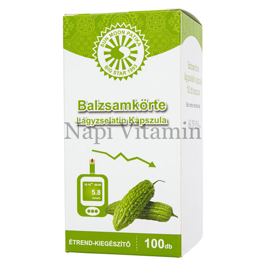 Sun Moon Balzsamkörte lágyzselatin kapszula 100x