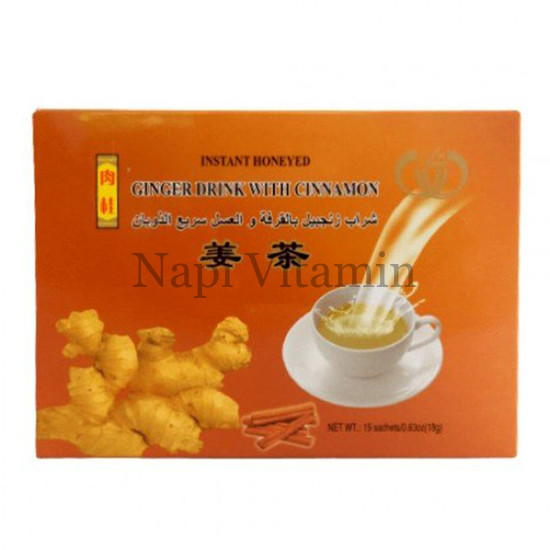 Sun Moon Mézes fahéjas gyömbér instant tea 15x
