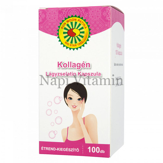 Sun Moon Kollagén lágyzselatin kapszula 100x