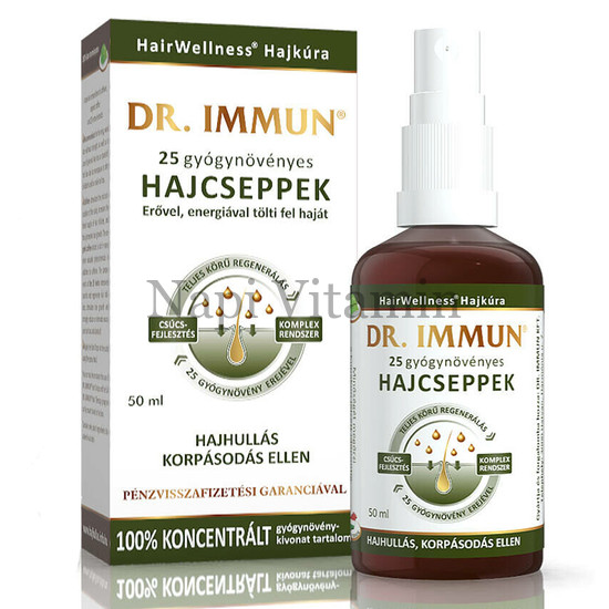Dr. Immun 25 gyógynövényes hajcsepp 50ml