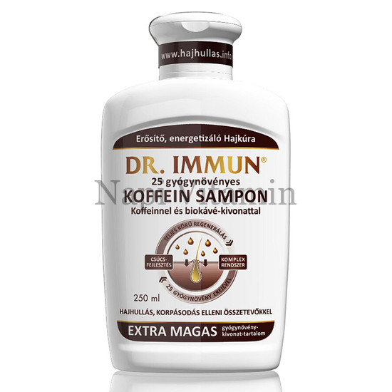 Dr. Immun 25 gyógynövényes Koffein sampon 250ml