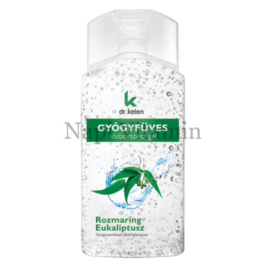 Dr.Kelen Gyógyfüves sósborszesz gél 150ml