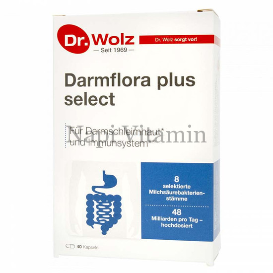 Dr. Wolz Darmflora Plus Select kapszula 40x