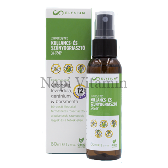 Elysium kullancs-és szúnyogriasztó spray 60ml