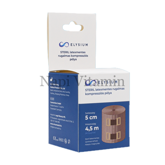 Elysium steril latexmentes rugalmas pólya 5cmx4,5m 1x