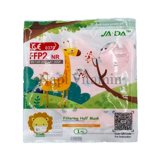 FFP2 5 rétegű gyerekmaszk Pandás 1x
