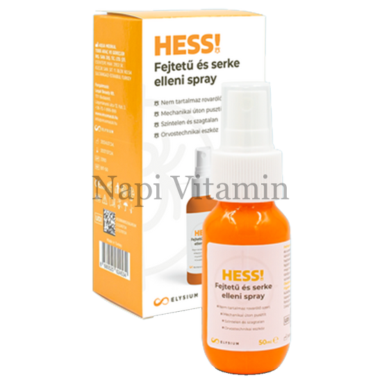 HESS! Fejtetű és serke elleni spray 50ml