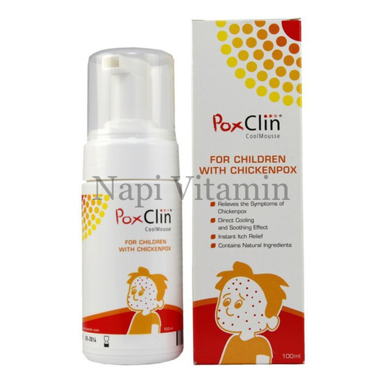 PoxClin hab bárányhimlő tünet enyhítésére 100ml