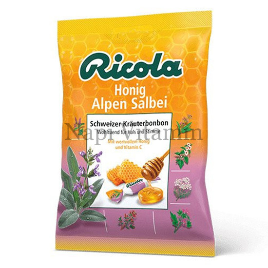 Ricola Mézes zsályás cukorka 75g