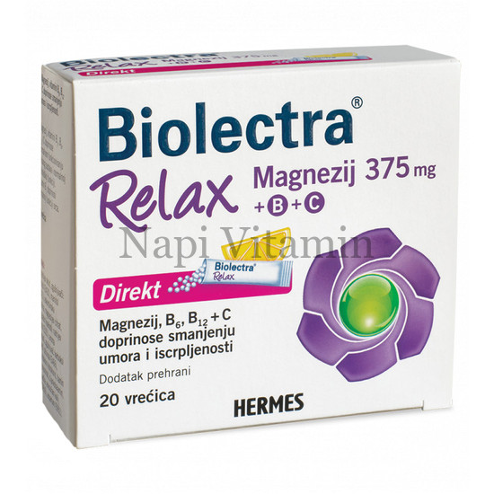 Biolectra Relax Direct Magnézium 20x
