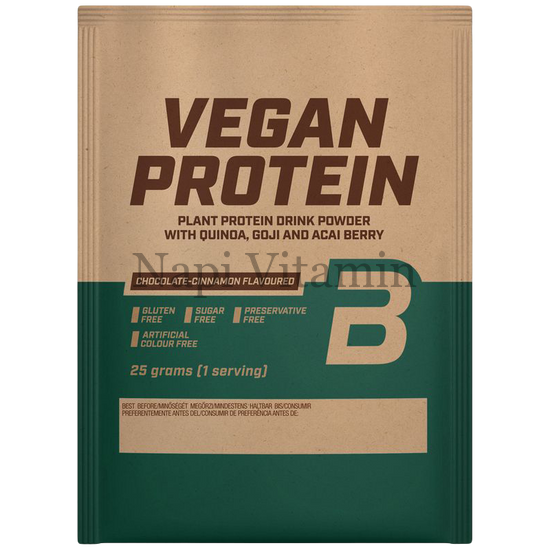 BioTech Vegan Protein italpor csokoládé fahéj 25g