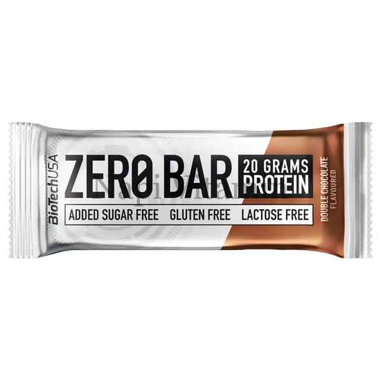 BioTech Zero Bar szelet duplacsoki 50g