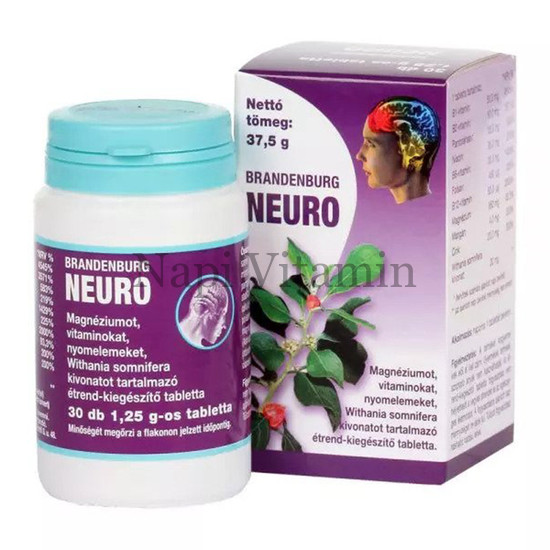 Brandenburg Neuro tabletta 30x Brandenburg Neuro tabletta 30x