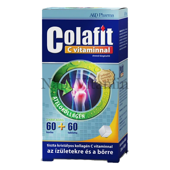 Colafit Tiszta Kristályos Kollagén + C-vitamin 60x+60x Colafit Tiszta Kristályos Kollagén + C-vitamin 60x+60x
