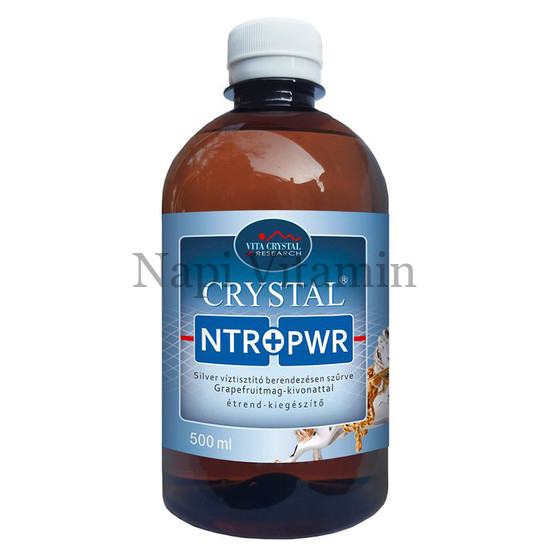 Crystal NTR+PWR Silver Grapefruitmag-kivonattal 500ml