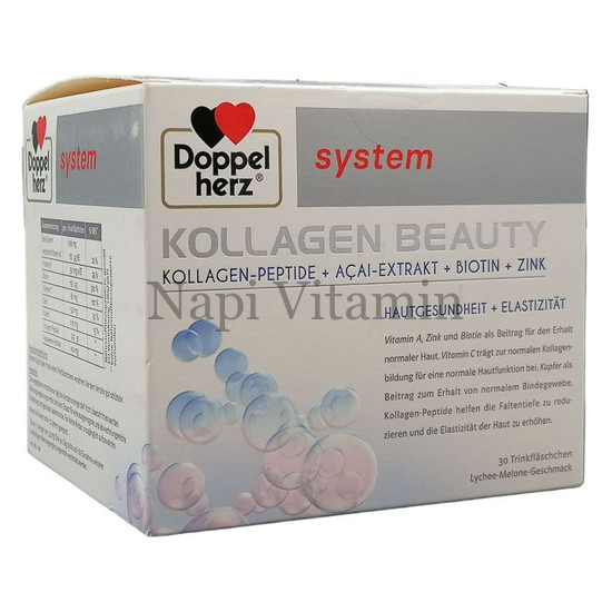 DoppelHerz System Beauty kollagén ivóampulla 30x