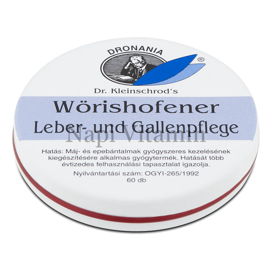 Wörishofener Leber-und Gallenpflege tabletta 60x