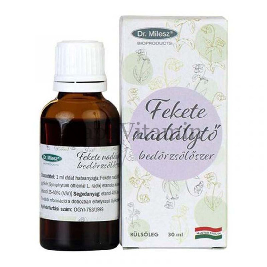 Dr.Milesz Feketenadálytő bedörzsölő 30ml