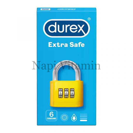 Durex Extra Safe óvszer 6x