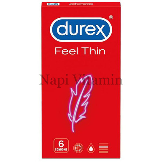 Durex Feel Thin óvszer 6x