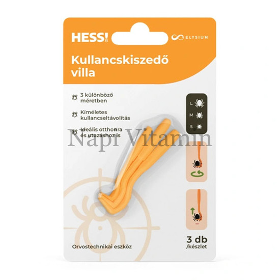 Elysium HESS! kullancskiszedő villa 3x