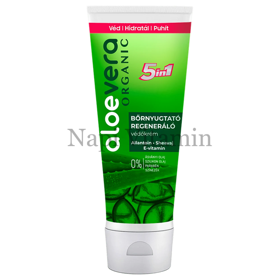 Alveola Eredeti Aloe Vera bőrnyugtató regeneráló védőkrém 5in1 100ml Alveola Eredeti Aloe Vera bőrnyugtató regeneráló védőkrém 5in1 100ml