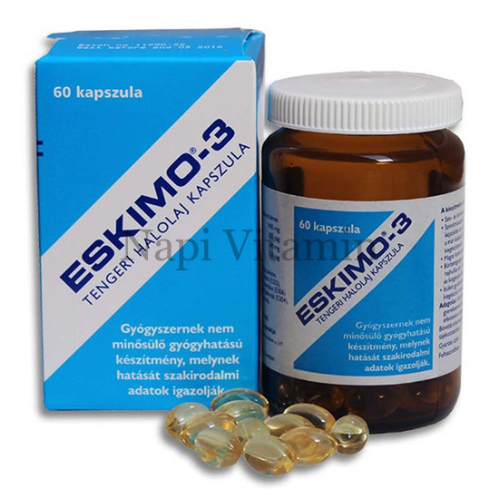 Eskimo-3 halolaj kapszula 60x